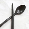 [Best Deco] Walnut natural lacquered spoon set, jujube wooden tableware,
