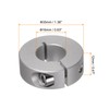 sourcing map 4pcs Shaft Collar 16mm Bore Aluminum Alloy Set