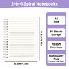 2-in-1 Sticky Notes Set - 220 Sheets Candy Color Sticky