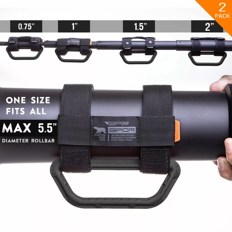 GPCA GP-Grip LITE Universal Handles for Wrangler UTV roll bar