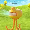 Portable Stroller Fan Low Noise Duck Shape Cute 2 Power