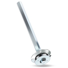 Plumbing PVC Fitting Socket Saver, Pipe Reamer Cutter for Removing SCH 40 From Hub, Fits 1/2" Variable Speed Power Drill, Bit Socket Saver Inside for ABS PVC Pipe (1 Inch)