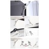 HAFELE Duo Standard Flap Lid Stay Lift Support System for