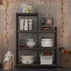 jarrvz 6-Tier Kitchen Bakers Rack, Freestanding Mini Fridge Stand Height