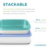 U Konserve Stainless Steel Rectangle Food Storage Bento Box Container,