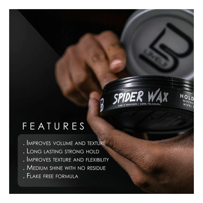 Undisclosed L3VEL3™ SPIDER WAX - FIBER TEXTURE WAX