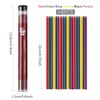 MROOFUL 2.0mm Pencil Lead Refills，2B ，Colorful 2mm Mechanical Pencil Graphite
