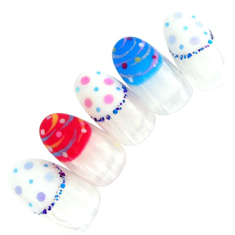 Narity! Nail Gel Nail Color, 166, Cherry Pink, 0.2 oz
