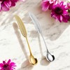 Graceful Feather Teaspoon - 6in - Teaspoon Color: Silver