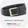 INVIDA Men's Money Belt with Secret Compartment Made in Germany,
