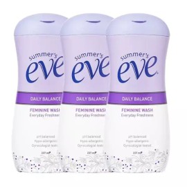 Sommersive 썸머스이브 Y존케어 데일리 밸런스 페미닌 워시 여성청결제 237ml 3개 Summer Eve Y-Zone Care Daily Balance Feminine Wash 237ml 3ea [Selection]