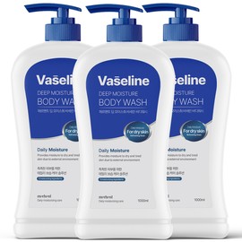 Märgent Vaseline Body Wash 1000ml / 메르헨트 바세린 바디워시 1000ml X 3개 약산성 대용량 퍼퓸 향좋은 바디클렌저 - 바세린 바디워시 1000ml X 3개
