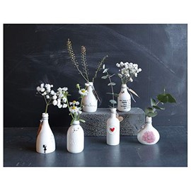 Mini Bottle Vase Butterfly