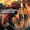 [ 2 Pack ] Firefighter Gloves Strap with D-RING |