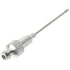 LUMAX LX-1416 Silver 18G 2 1/2" Long Stainless Steel Grease