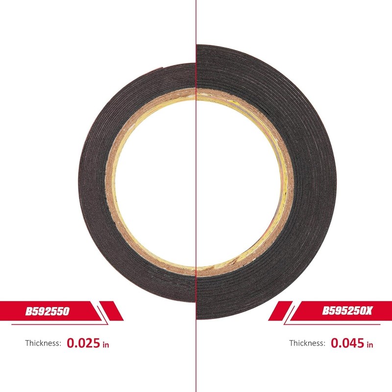 Bulina Bulina Double Sided Mounting Tape VHB 0.75" x 15.4