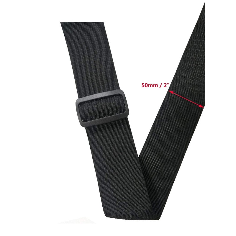 D DrNeeko 10 Pcs 2 Inch Black Plastic Tri-glide Slides