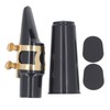 Alto Saxophone Mouthpiece Kit ABS Structure Metal Buckle Clip 2.5