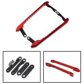 REWOLFNUS Motorcycle Passenger Rear Grab Bar Rear Seat Rail Kit Grab Handles Hand Grips Tail Handle Armrest for Yamaha MT09 FZ09 MT-09 FZ-09 MT 09 FZ 09 2013 2014 2015 2016 2017 2018 2019 2020(Red)