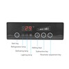 Digital Temperature Controller High Accuracy Multifunctional Thermostat for Refrigerator Greenhouse