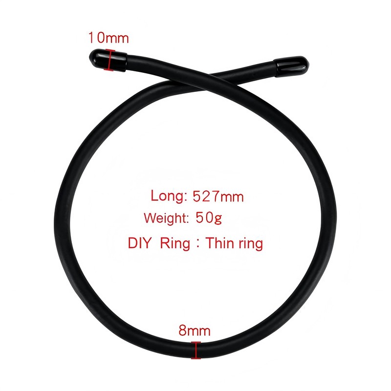 Soft, high-stretch invisible workout ring for men's beginners and experienced