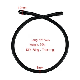 Soft, high-stretch invisible workout ring for men's beginners and experienced (CAF59) (Thin)