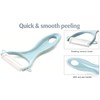 2-Pack Ceramic Y-Peeler Set - Sharp Rust-Proof Vegetable & Fruit
