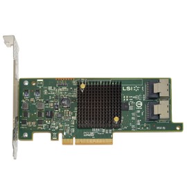 LSI Logic LSI00302 SAS 9207-8i 8Pot Internal SAS/SATA 6Gb/s PCI Express Kit Controller Card