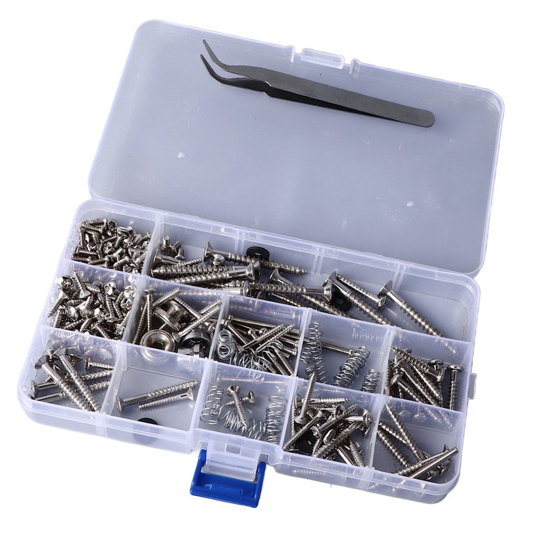 Guitar Repair Screw Kit Electric Acoustic Guitar Mounting Screws Strap