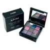 Sombra De Ojos Profesional Make Nyx Purple Smokey Look Kit