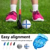 8 Pieces Golf Ball Line Drawing Marking Tool Kit, Golf
