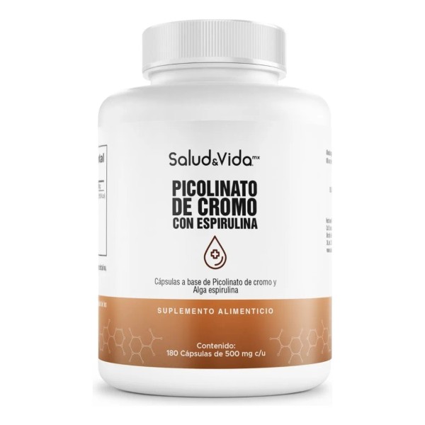 Picolinato De Cromo 1000mcg (125 Mcg Cromo Elemental) por cpsula