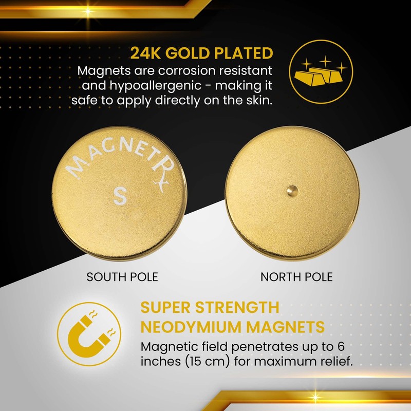 MagnetRX® Magnetic Dots Set - Ultra Strong Magnets - Large