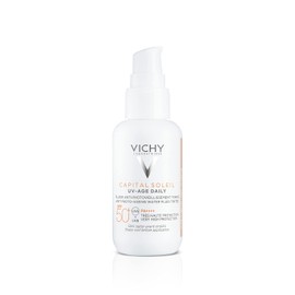 VICHY Protector Solar Facial UV-Age Daily Anti-Edad con Color FPS50+ Vichy Capital Soleil 40 ml