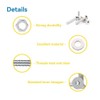 1080Pcs M2 M3 M4 M5 Screw Assortment, Metric Flat Countersunk