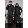 KOMINE 2025 New Model RK-552 MC Compact Rainwear for Motorcycles,