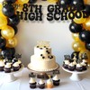 Bye Bye 8th Grade Hello High School Banner and Cupcake