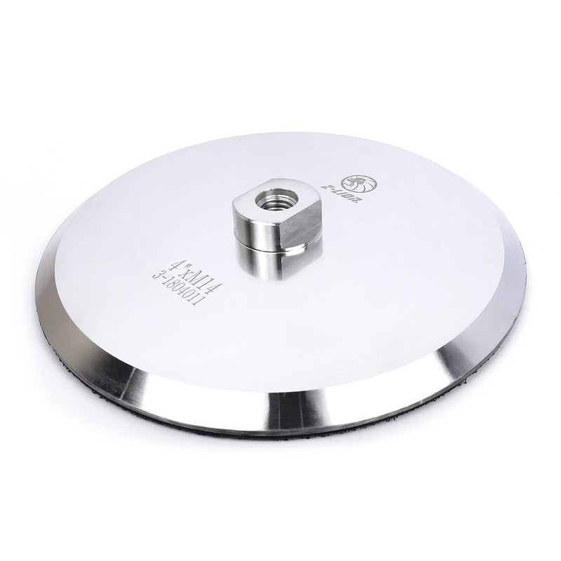 Z-Lion Aluminium Backer Pad 4" Velcro Backing Pad M14