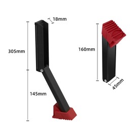 Cictokp Door Stopper, Magnet, Entrance Magnet, Strong, For Heavy Doors, Foldable, Easy Installation, Space Saving, Storable, Scandinavia, Stylish, Fall Resistant, No Drilling Required, Magnetic