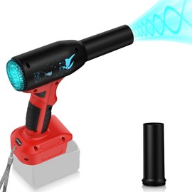 Upgrade 400W Higher Speed Mini Jet Blower Turbo Fan for Milwaukee 18V M18 Battery, 3-Speed Portable Violent Wireless Fan, for Computer Key Board Cleaning,Car Drying,Camping,Outdoors(No Battery)