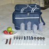 Picnic at Ascot Original Insulated picnic cooler with Service for