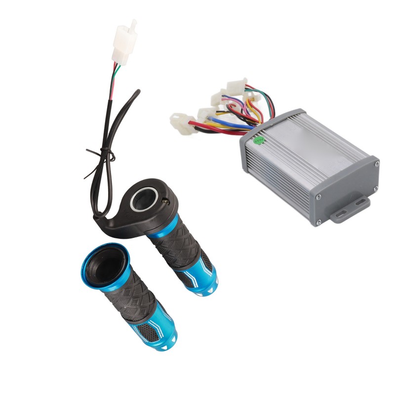 24V 800W Brush Motor Speed Controller with Throttle Grip for