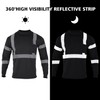 FONIRRA High Visibility Shirts for Men Reflective 2 Pack ANSI