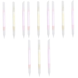 FOMIYES 4sets Nail Files Set Manicure Polishing Tools Portable Nail Art Files Gentle on for Home Salon 3pcs*4 Random Color