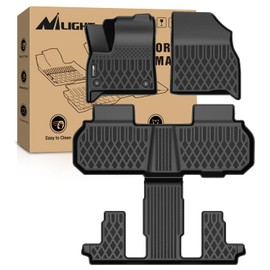 Nilight TPE - Alfombrillas para Chevy Traverse GMC Acadia 7 Asientos 2024-2026 y Buick Enclave 7 Asientos 2025 2026 para Todo Tipo de Clima, Ajuste Personalizado