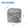 JNNJ Car Mini Rubbish Bin with Lid, Multifunctional Small Car