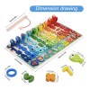Tablero Multi-juegos De Madera Montessori Aprendizaje Pesca
