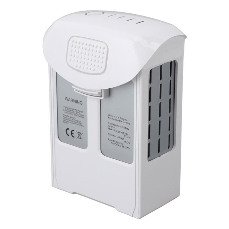 Drone Battery White 5870mAh High Capacity Drone Intelligent Battery for