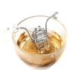 Tea Infusion, Stainless Steel Mini Robot Tea Maker Loose Tea