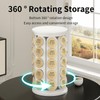 SAVORI Coffee Pod Storage Carousel Holder Organizer Compatible with 40